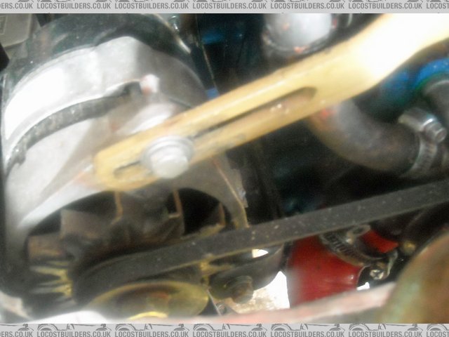 Alternator Mount View 2 - poor